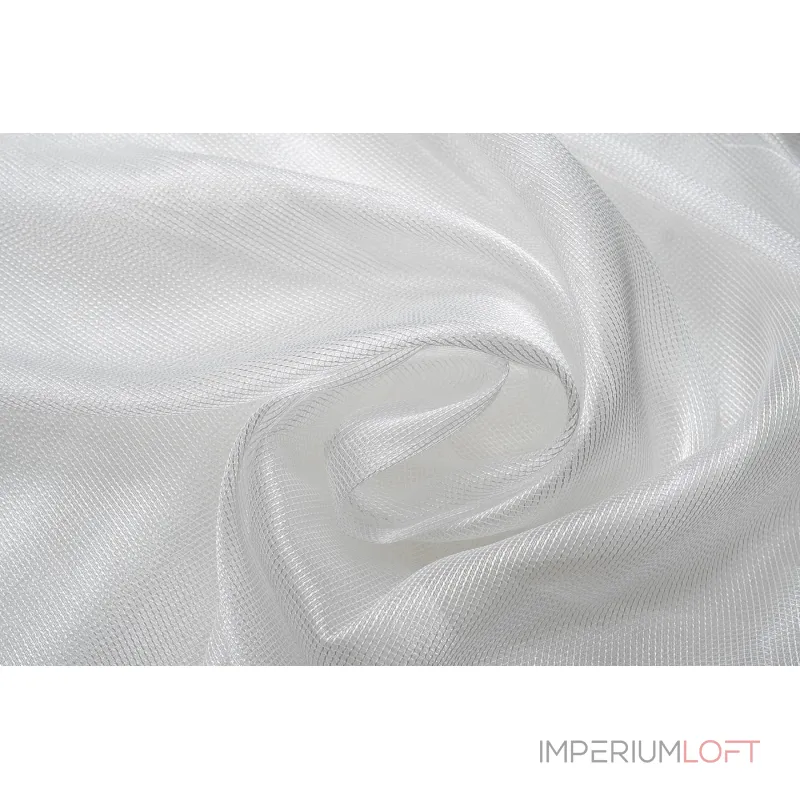 Ткань тюлевая ROMA белая от ImperiumLoft