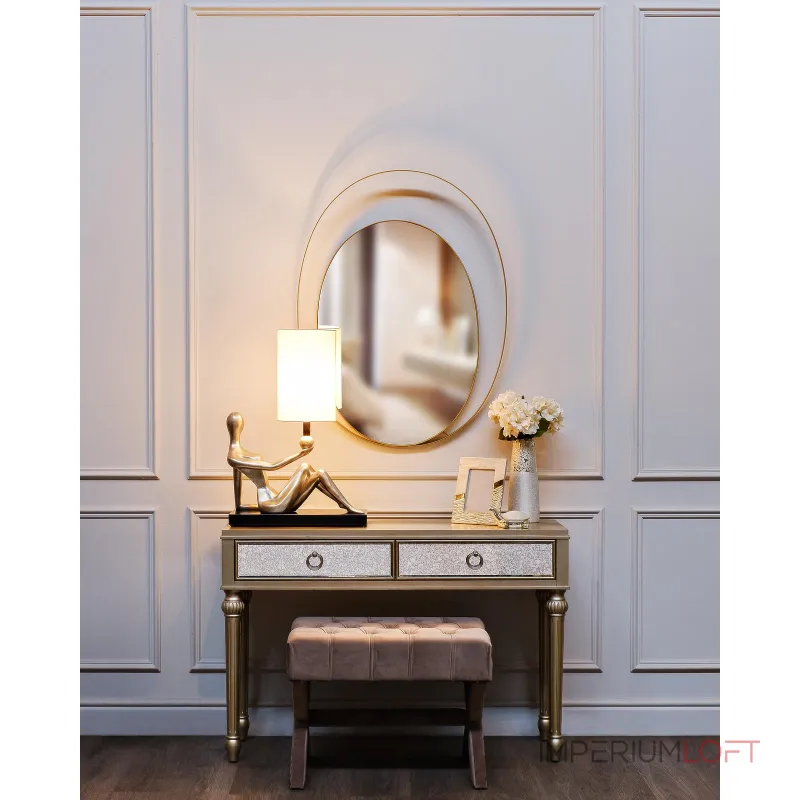 Зеркало с металлической объемной рамой 19-OA-6267 от ImperiumLoft Зеркало с металлической объемной рамой 19-OA-6267 от ImperiumLoft