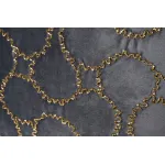 70SW-20507 Подушка с бисером Восьмерки синяя 45*45см от ImperiumLoft