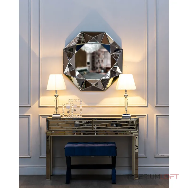 Консоль зеркальная с ящиками KFG038 от ImperiumLoft