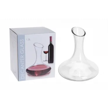 YE7100290 Декантер 1,5л стекло прозрачное в упаковке