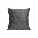 70SW-20507 Подушка с бисером Восьмерки синяя 45*45см от ImperiumLoft