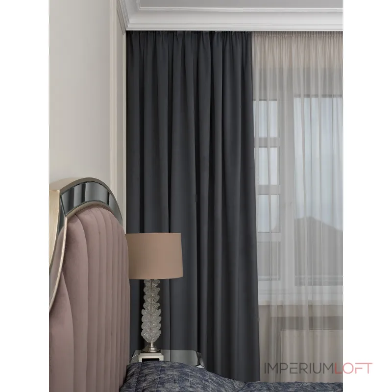 Портьера Шелк GardaDecor Silkу 121GD-00031 от ImperiumLoft
