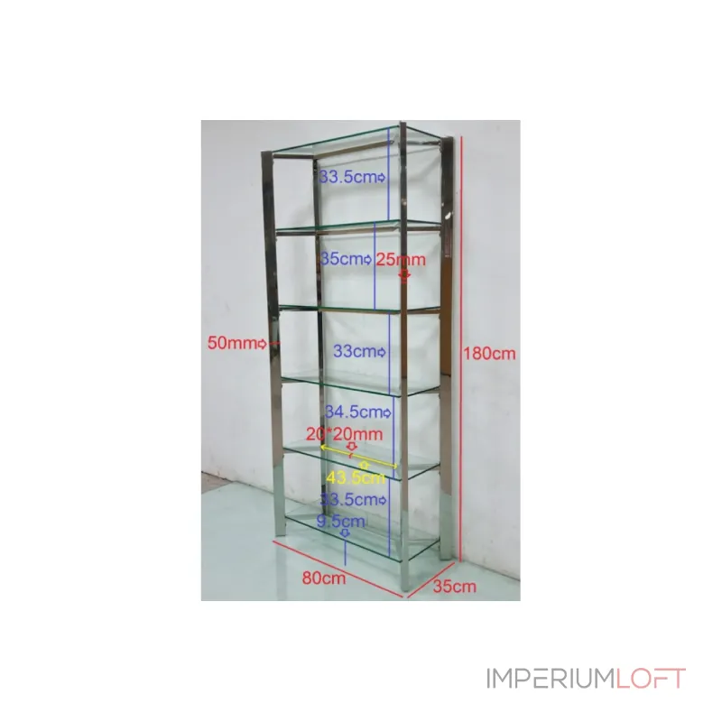 Стеллаж Garda Decor GY-08728 от ImperiumLoft Стеллаж Garda Decor GY-08728 от ImperiumLoft