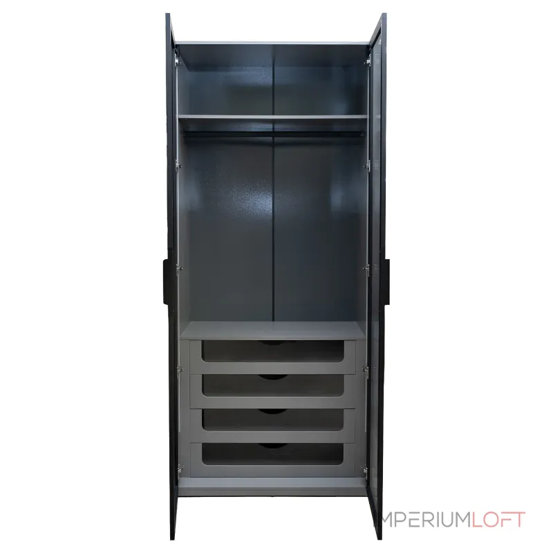 Шкаф двухдверный Garda Decor Alto GD-10012-6(риф) от ImperiumLoft Шкаф двухдверный Garda Decor Alto GD-10012-6(риф) от ImperiumLoft