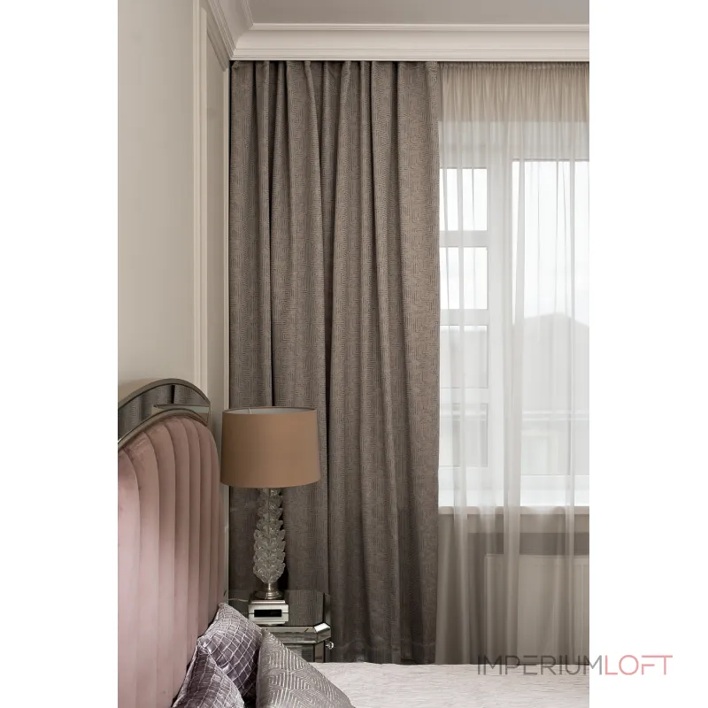 Портьера Глянец GardaDecor Gloss 121GD-00026 от ImperiumLoft Портьера Глянец GardaDecor Gloss 121GD-00026 от ImperiumLoft