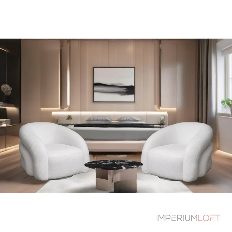 Кресло Garda Decor MONBLAN-K-HUSH000 от ImperiumLoft