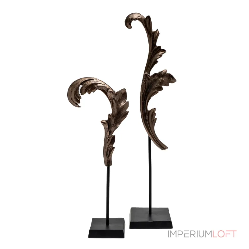 Статуэтка "лист винтаж" Garda Decor 71PN-03208 от ImperiumLoft