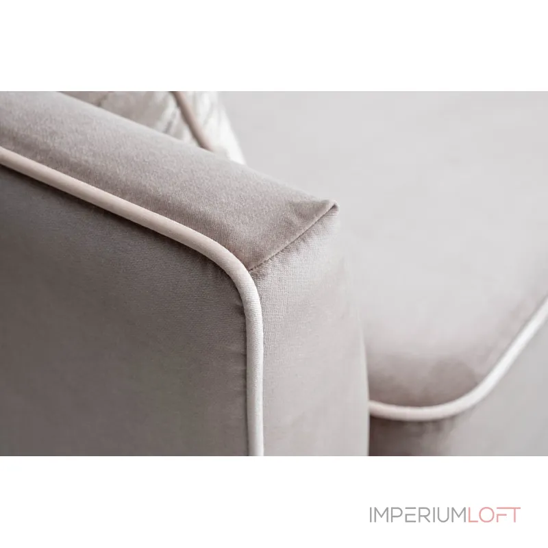 Диван Garda Decor MORES(K)-Velv SBEG+Velv ECRU+Umbr SBEG от ImperiumLoft