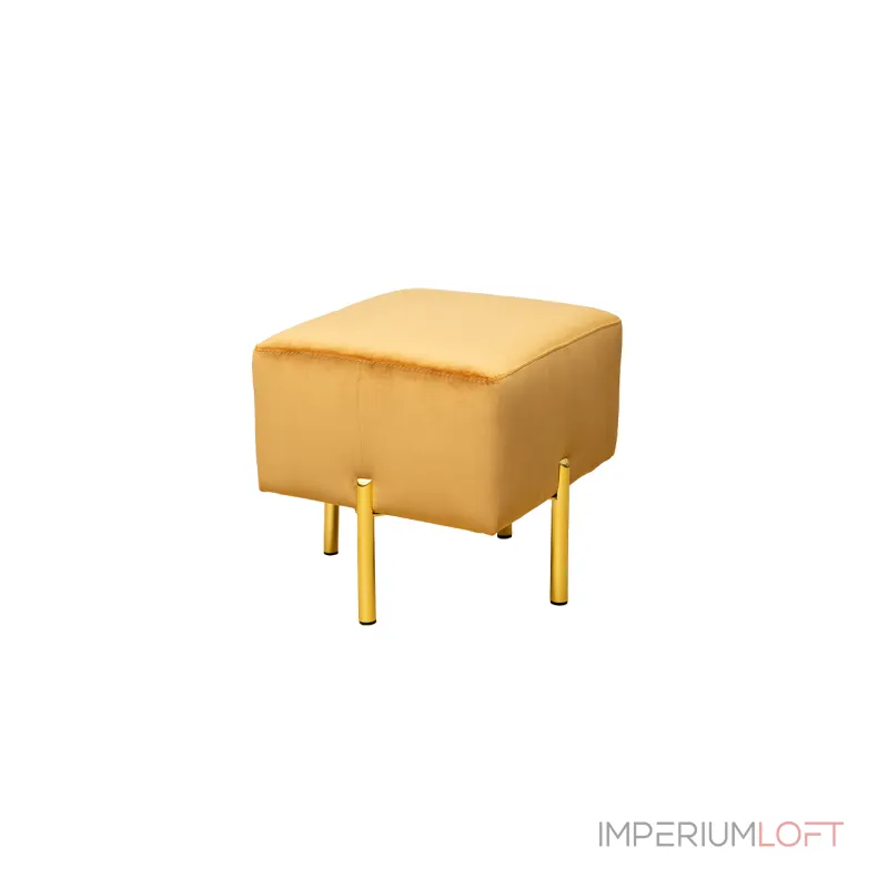 Пуф Garda Decor MARIO-Velv ORANG от ImperiumLoft