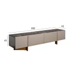 Тумба под телевизор "Дверь" GardaDecor Gate 58DB-21233TV от ImperiumLoft
