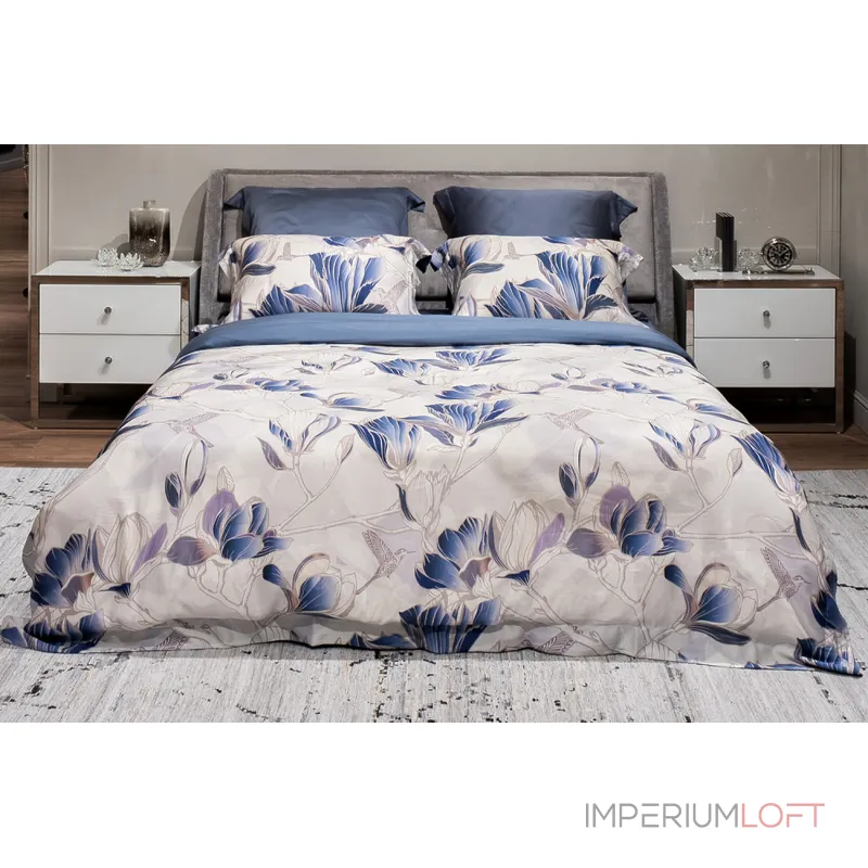 Набор постельного белья арт магнолия Garda Decor 144HF-10700 от ImperiumLoft
