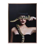 Холст "девушка со змеей" Garda Decor 89VOR-GIRL/SNAKE-1 от ImperiumLoft