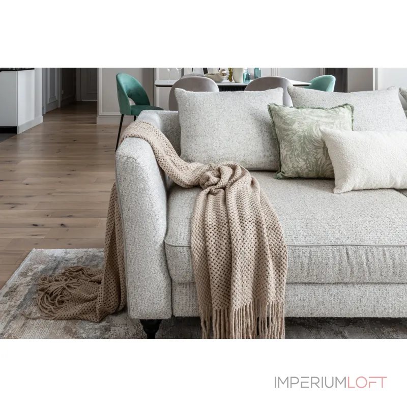 Диван Garda Decor Sorrento SORRENTO(K)-230M-3K-Santo1902-SECRU+Nev83 от ImperiumLoft