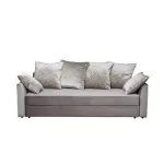 Трехместный раскладной диван Морес GardaDecor 179VD-MORES(K)-Velv SBEG+Velv ECRU+Umbr SBEG от ImperiumLoft