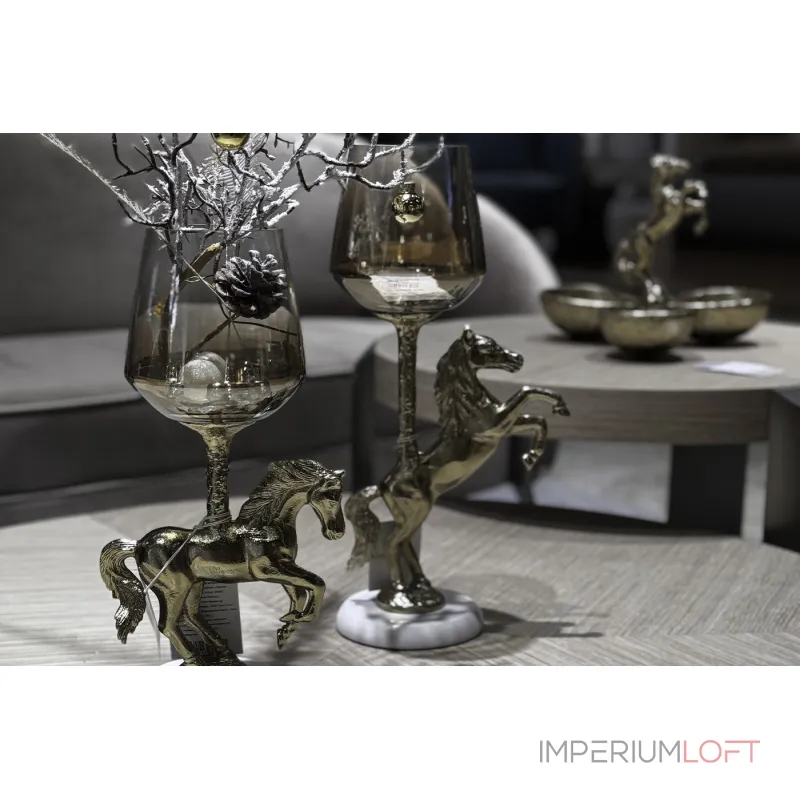 Подсвечник Garda Decor Horses 69-21004 от ImperiumLoft