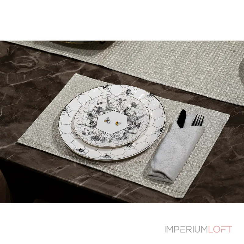 Текстильная подставка брасс Garda Decor 70SW-19002 от ImperiumLoft