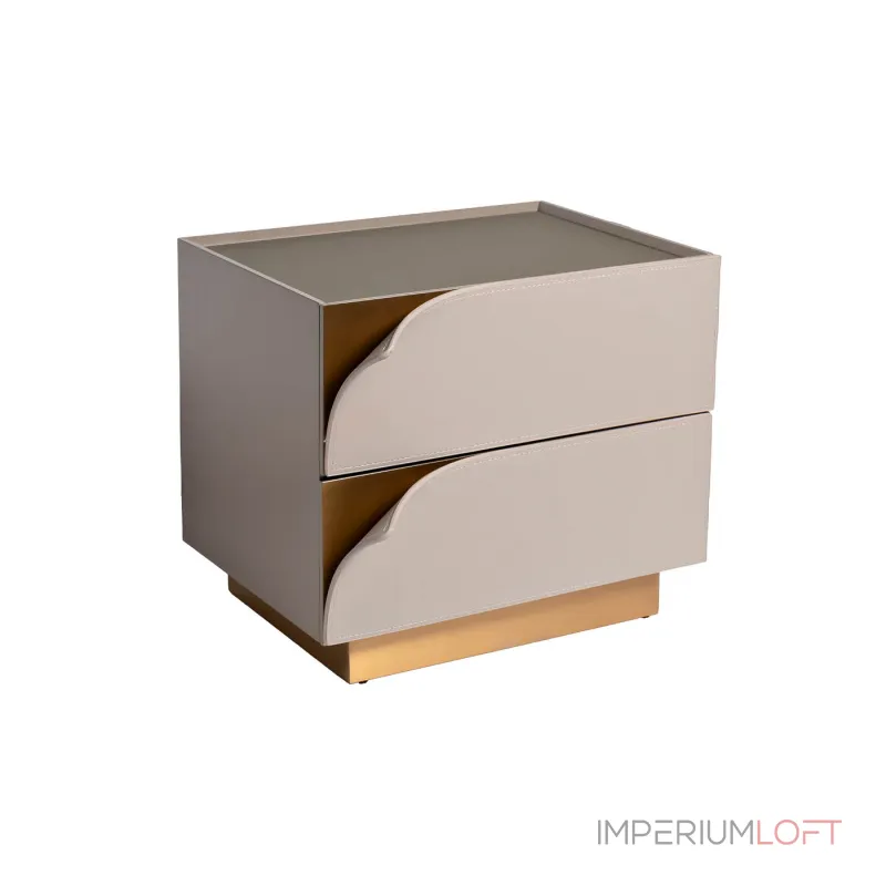 Тумбочка (правая) Пэйдж GardaDecor 58DB-21235TUMB-PR от ImperiumLoft Тумбочка (правая) Пэйдж GardaDecor 58DB-21235TUMB-PR от ImperiumLoft