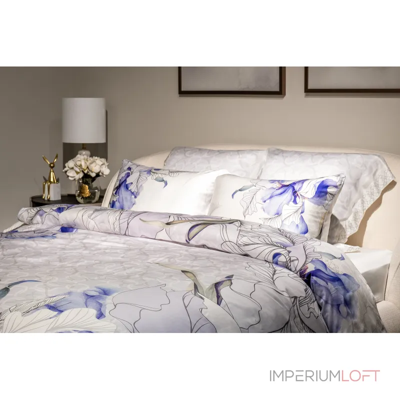 Комплект постельного белья Ирисы GardaDecor 180JOD-18027 от ImperiumLoft