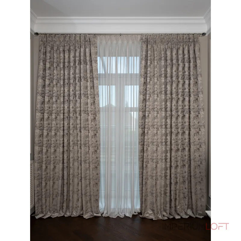 Портьера Garda Decor 121GD-00008/1 от ImperiumLoft