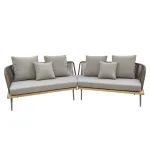 Уличный диван Garda Decor Bayley 129KN-03042 от ImperiumLoft