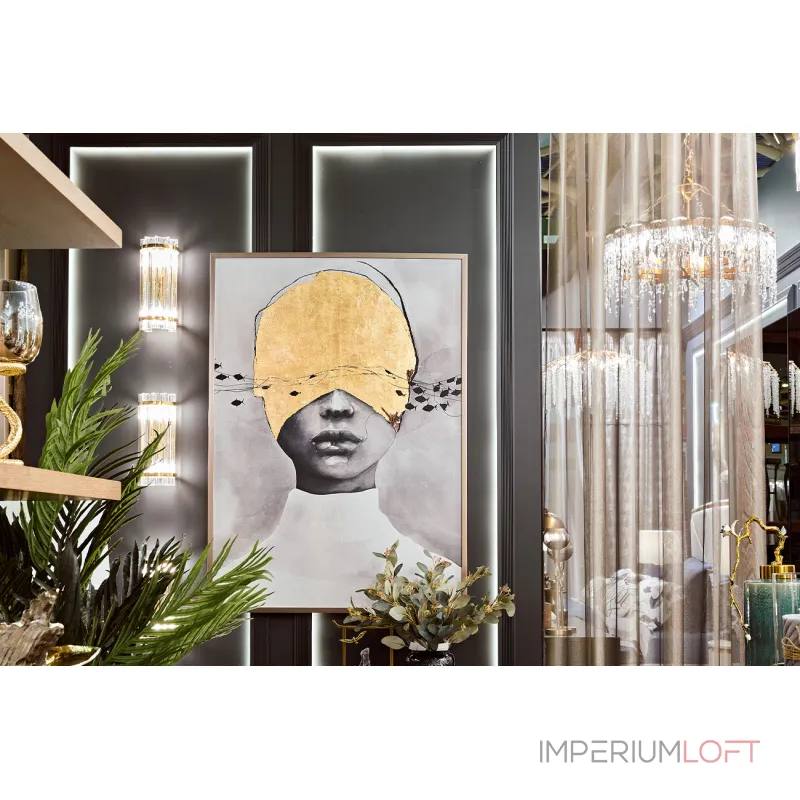 Холст "затмение" Garda Decor 89VOR-ZATMENIE-2 от ImperiumLoft