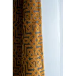 Портьера Garda Decor 121GD-LATTICE-PORT ORANG от ImperiumLoft