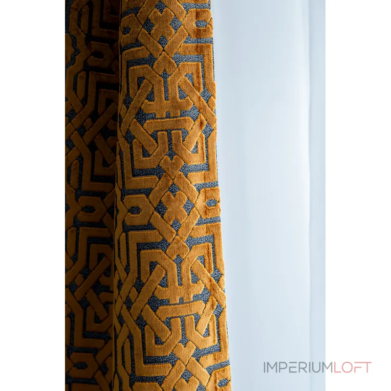 Портьера Garda Decor 121GD-LATTICE-PORT ORANG от ImperiumLoft Портьера Garda Decor 121GD-LATTICE-PORT ORANG от ImperiumLoft