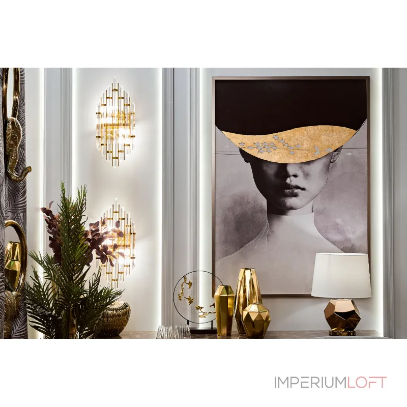 Холст "затмение" Garda Decor 89VOR-ZATMENIE-1 от ImperiumLoft