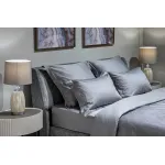 Простыня сатин пудреная роза 270*280 Garda Decor 130HB-BSH270280-PROS ROS от ImperiumLoft