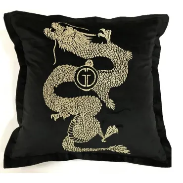 Подушка вышивка "дракон" Garda Decor 70SW-30937