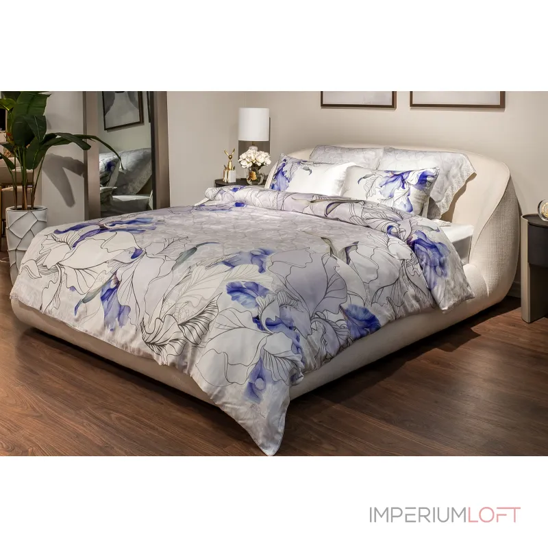 Комплект постельного белья Ирисы GardaDecor 180JOD-18030 от ImperiumLoft