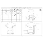 Стол журнальный Garda Decor 57EL-10393 от ImperiumLoft