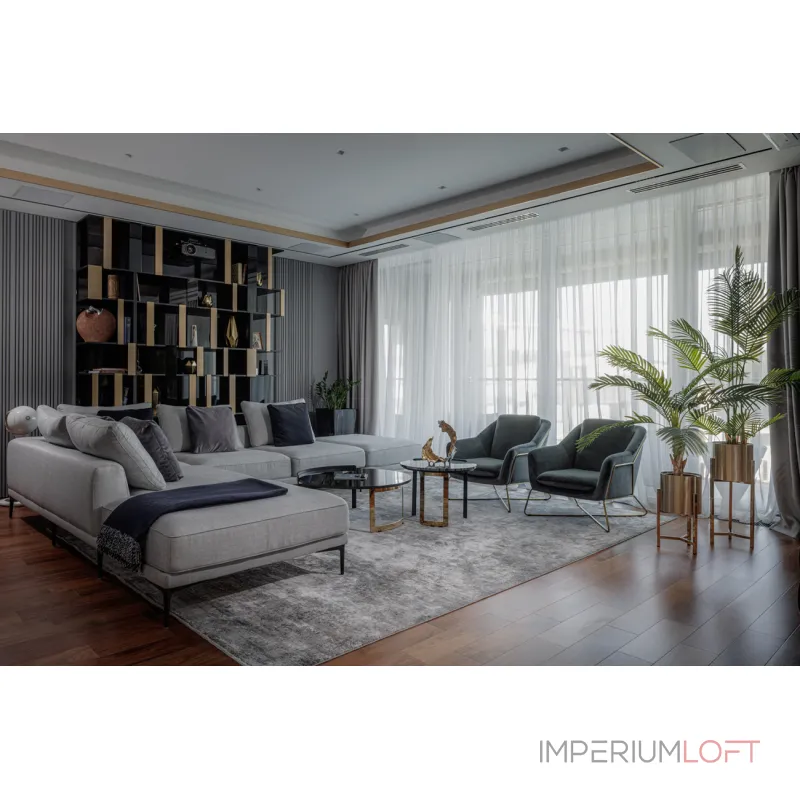 Подставка под цветы GardaDecor 13RXFP3105L-GOLD от ImperiumLoft
