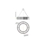 Подвесная люстра GardaDecor 91GH-80568 от ImperiumLoft