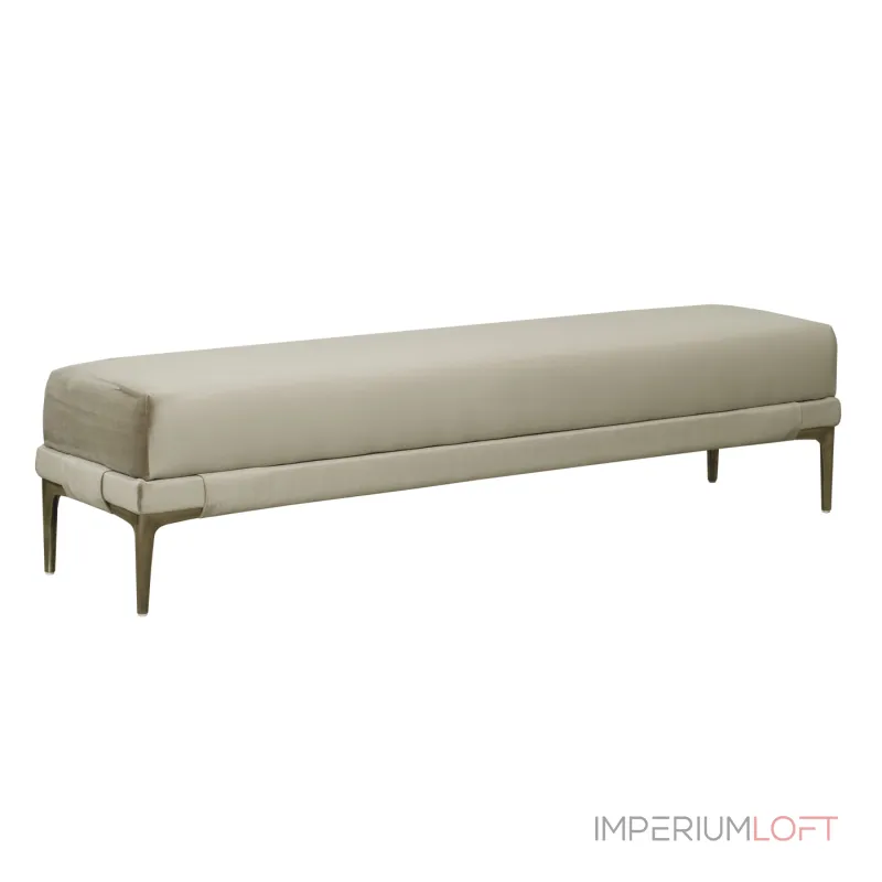 Банкетка Garda Decor PRIMA-Б160-Velvet BEG от ImperiumLoft