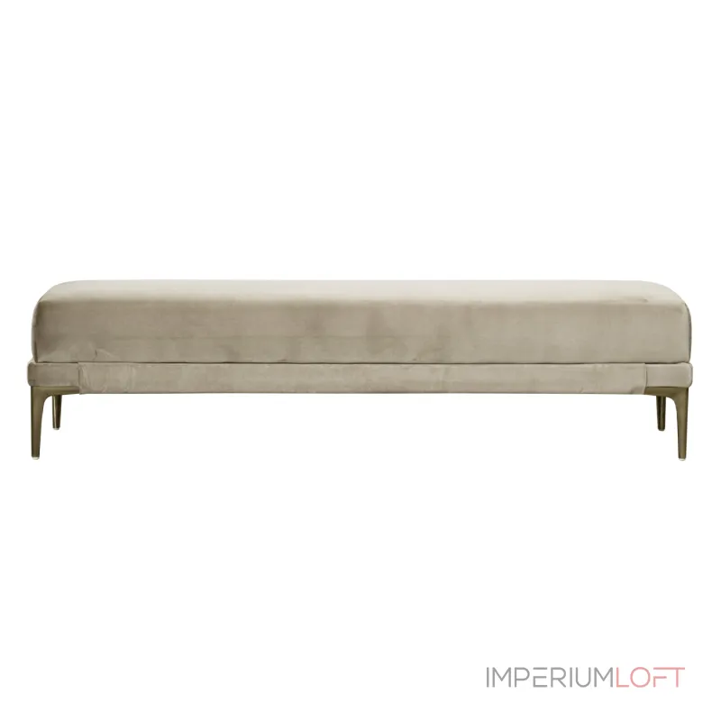 Банкетка Garda Decor PRIMA-Б160-Velvet BEG от ImperiumLoft