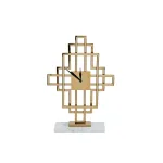 Часы настольные на подставке золото hсм Garda Decor 79MAL-5793-45G от ImperiumLoft