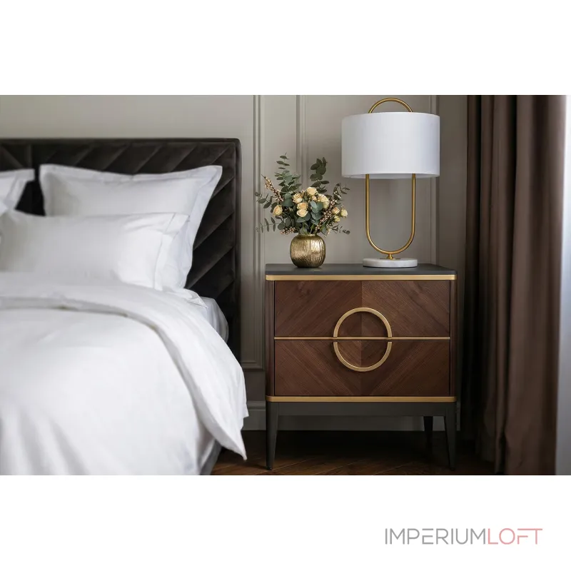 Прикроватная тумба GardaDecor 151SV-10001 от ImperiumLoft Прикроватная тумба GardaDecor 151SV-10001 от ImperiumLoft