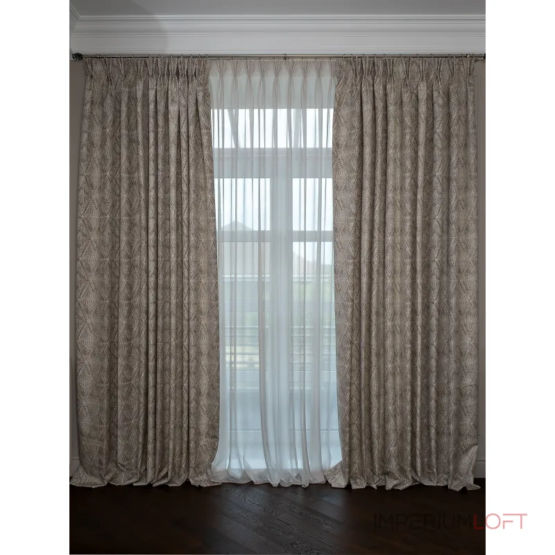 Портьера Garda Decor 121GD-12132 от ImperiumLoft