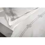 Комплект постельного белья с вышивкой арктик Garda Decor Арктик 175SMR-17501 от ImperiumLoft