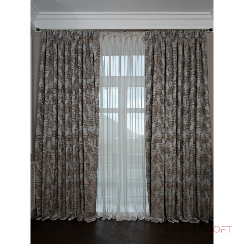 Портьера Garda Decor 121GD-00012 от ImperiumLoft