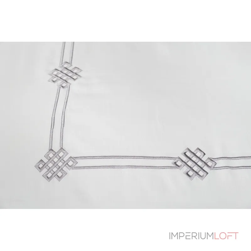 Комплект постельного белья с вышивкой арктик Garda Decor Арктик 175SMR-17501 от ImperiumLoft