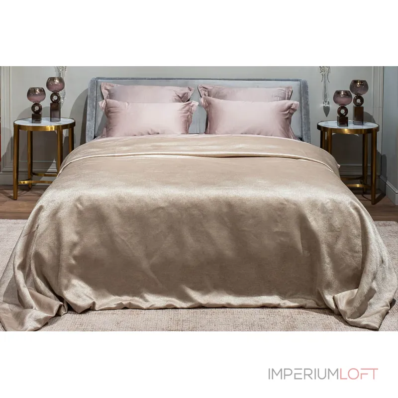 Покрывало бежевое Garda Decor 121GD-F220POKR ED от ImperiumLoft Покрывало бежевое Garda Decor 121GD-F220POKR ED от ImperiumLoft