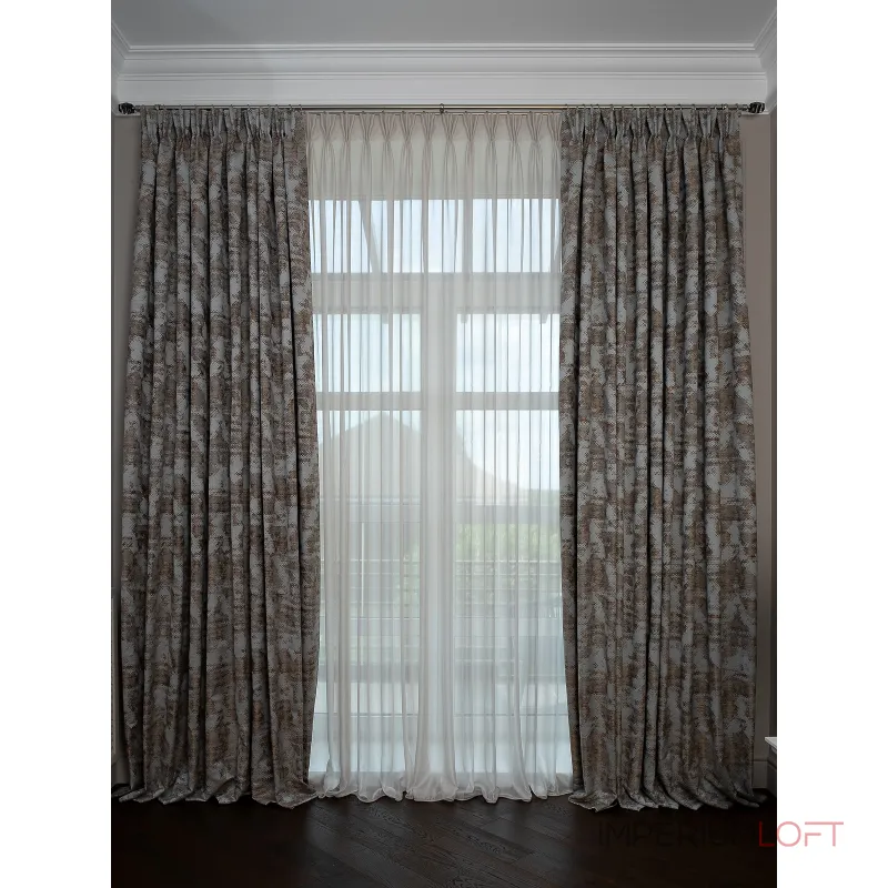 Портьера Garda Decor 121GD-00012 от ImperiumLoft