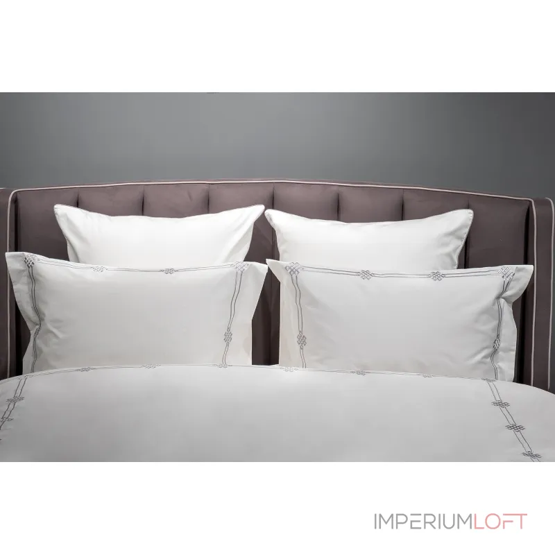 Комплект постельного белья с вышивкой арктик Garda Decor Арктик 175SMR-17501 от ImperiumLoft