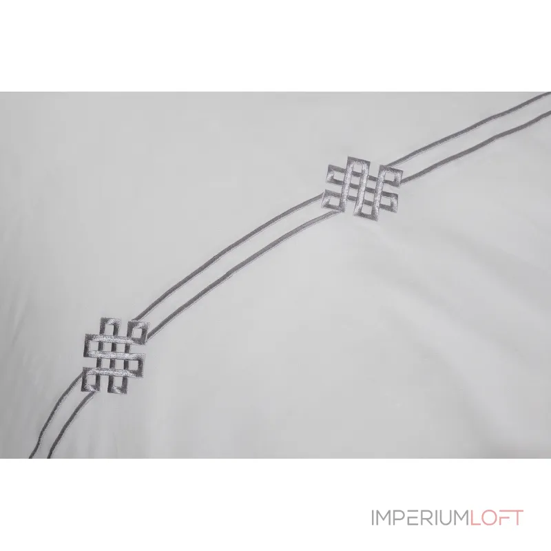 Комплект постельного белья с вышивкой арктик Garda Decor Арктик 175SMR-17501 от ImperiumLoft