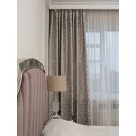 Портьера Восток сер GardaDecor 121GD-00041 от ImperiumLoft