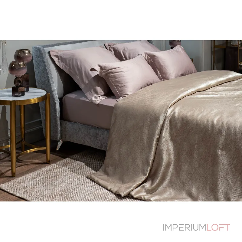 Покрывало бежевое Garda Decor 121GD-F220POKR ED от ImperiumLoft Покрывало бежевое Garda Decor 121GD-F220POKR ED от ImperiumLoft