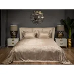 Покрывало бежевое Garda Decor 121GD-H110/220-POKR ED от ImperiumLoft